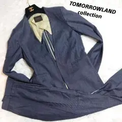 トゥモローランドコレクション セットアップ ノーカラースーツ REGGIANI
