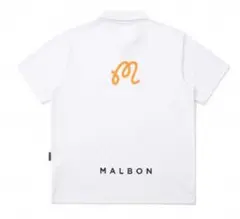 ★即発送&L★マルボンゴルフ Malbon 半袖 シャツ ポロシャツ