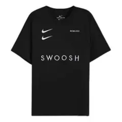 NIKE ナイキ　SWOOSH ロゴ　ビックスウッシュ Sサイズ　黒