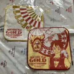 ワンピース　タオルハンカチ　二枚