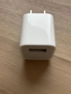 USB充電器 ホワイト 2ピン