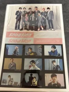 Snow Man ３枚シールセット