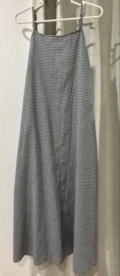美品✨未使用ギンガムチェック キャミワンピース