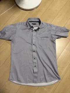 TAKAQ 半袖ワイシャツ　ストラップ