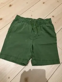 GAP KIDS ダークグリーン半ズボン　sサイズ