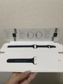 純正 Apple Watch スポーツバンド ミッドナイト
