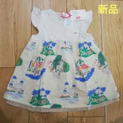 新品未使用　ニットプランナー　ワンピース　80 キッズ　女の子　うさぎ