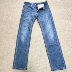 LEVI’S 505 M相当 W28 クール素材 ストレートデニム 849