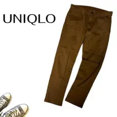 UNIQLO　Ⅼ　ブラウン　メンズ　Ｗ84-92　チノパン　ストレートパンツ
