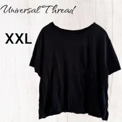 Universal Thread ブラック Tシャツ XXL シンプル