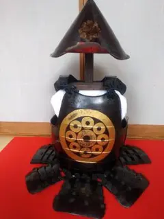 江戸時代の本物です。足軽の貸し具足（鎧兜・鎧・甲冑・胴・具足・陣笠） 江戸時代の本物です。足軽の貸し具足（鎧兜・鎧・甲冑・胴・具足