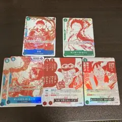 ワンピースカードトレジャー キャンペーンパック プロモ 5種 7枚