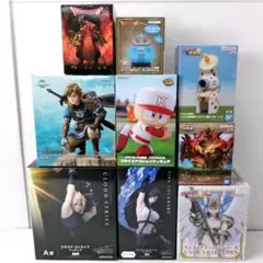 29▢ゲームキャラクター フィギュアまとめ売り 未開封 NS0821-3