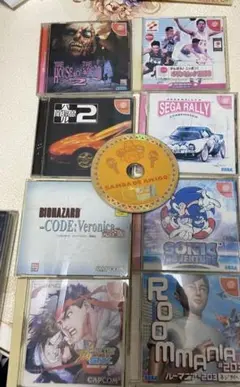 ドリームキャスト本体とゲームソフトセット　テレビセット