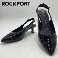 ROCKPORT　ロックポート　パンプス　バックストラップ　22.5　ブラック