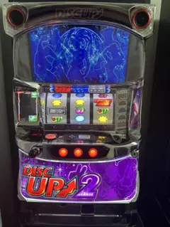 【目押し練習】ディスクアップ パチスロ 実機　オートプレイ付き パチスロ ディスクアップ／ZS