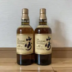 サントリー山崎12年シングルモルトウイスキー43度700ml 2本