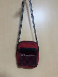 Champion レッド ショルダーバッグ