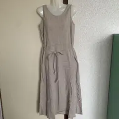 jasmi シルク100% ワンピース ベージュ
