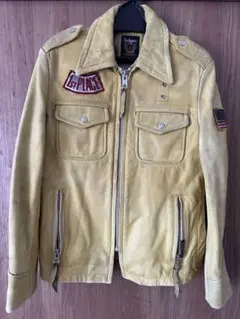 SCHOTT ワンスター チェック メルトン ダブル ライダース