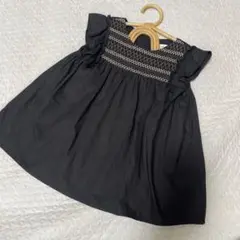 ブランシェス スモッキングチュニック120スモッキングブラウス120