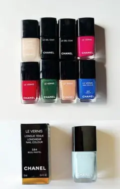 CHANEL シャネル マニキュア ネイル ベースコート トップコート ピンク