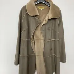 ホコモモラ コート ムートン風 40