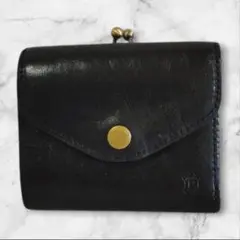 BELLIES YORK がま口 ２つ折り ブラック ベリーズヨーク