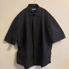 ZARA ナイロンハーフシャツ　セットアップ