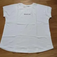 UVカット　GLACIER刺繍入りホワイトTシャツ