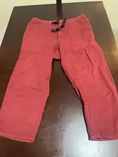 グラミチ　Gramicci 赤 ワークパンツ Lサイズ