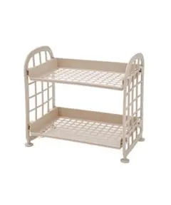 ミニシェルフ　lattice グレー