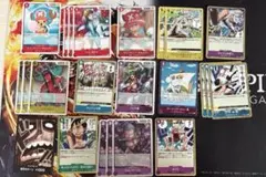 ワンピース トレーディングカードセット　麦わらの一味