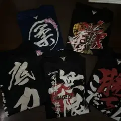 柔道デザイン Tシャツ 5点セット