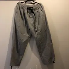 Bal グレー ワイドパンツ