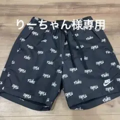 NIKEナイキ 総柄 ロゴマーク 刺繍 ショートパンツ 水陸両用