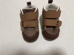 アシックス　SUKU2 ベビーシューズ ミッドカット ブラウン　13cm