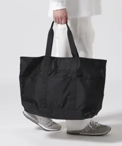 PACKING RIP STOP 5P UTILITY TOTE BLACK