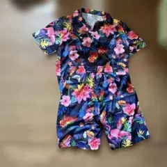 メンズ半袖シャツ　ショートパンツ　セットアップ