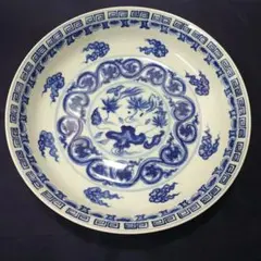 ♥値下げ！　中国　大鉢　大皿　大明宣徳年製　骨董　古玩 ♥値下げ！ 中国 大鉢 大皿 大明宣徳年製 骨董 古玩