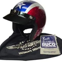 GM　Buco ジェットヘルメット 星型デザイン　サンダーボルト Ｌ GM Buco ジェットヘルメット 星型デザイン サンダーボルト L