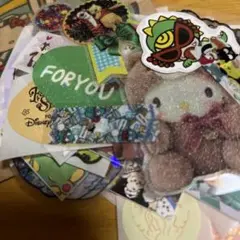 ロールシール　サンリオ　ディズニー　アメキャラ　60枚