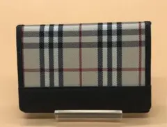 FF095 BURBERRY バーバリー ノバチェック パスケース