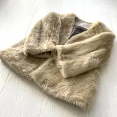 イエナ フェイクファーコート