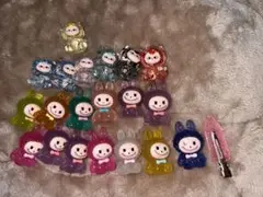 カラフルキャラクター型デコレーションパーツセット