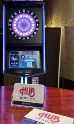 激レア　HUB British Pub ダーツライブカード