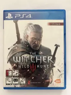 PS4 ウィッチャー3 ワイルドハント 英語韓国語中国語