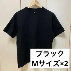 ヘインズ　ビーフィー　tシャツ　2枚　ブラック M