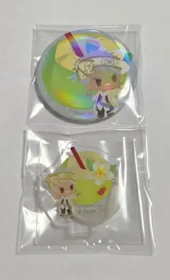 ツイステ いただきますver. 缶バッジ&アクスタ カリム