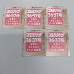 えなこ【チェキ・色紙応募券５枚】スピリッツ　匿名配送